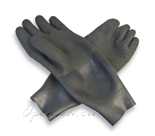 Перчатки сухие Waterproof Latex Gloves HD, р.XXL