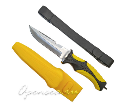 Нож Sharp желтый