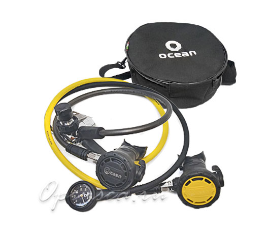 Регулятор Ocean P320ICE  с октопусом, манометром и сумкой