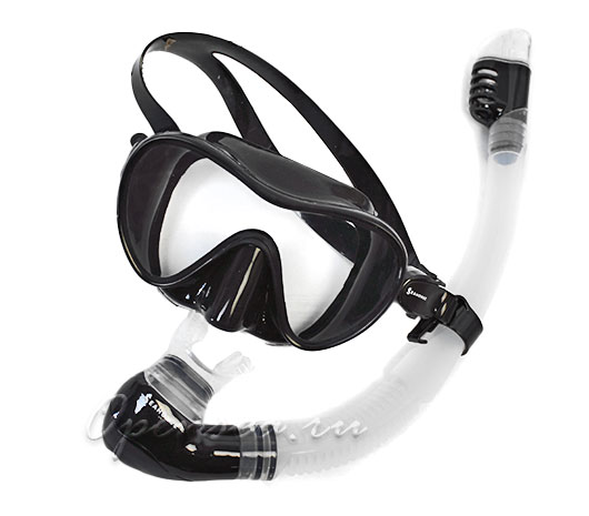 Комплект Seahorse Snorkeling маска + трубка