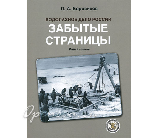 Водолазное дело России. Забытые страницы Книга первая. Боровиков П.А.