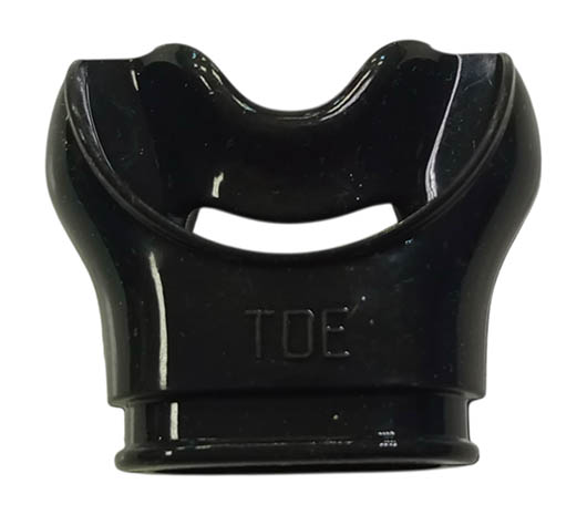 Загубник анатомический силиконовый TDE, черный