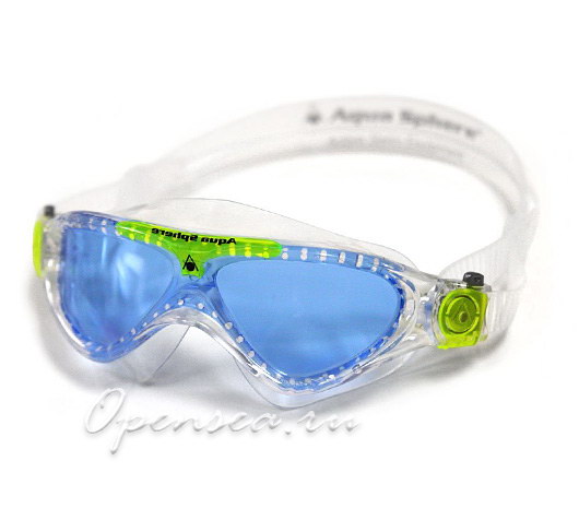 Очки Aqua Sphere Vista Junior голубые линзы